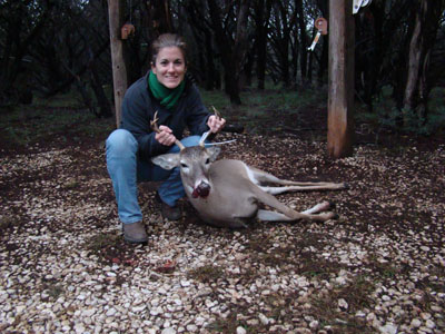 Roxan with Buck